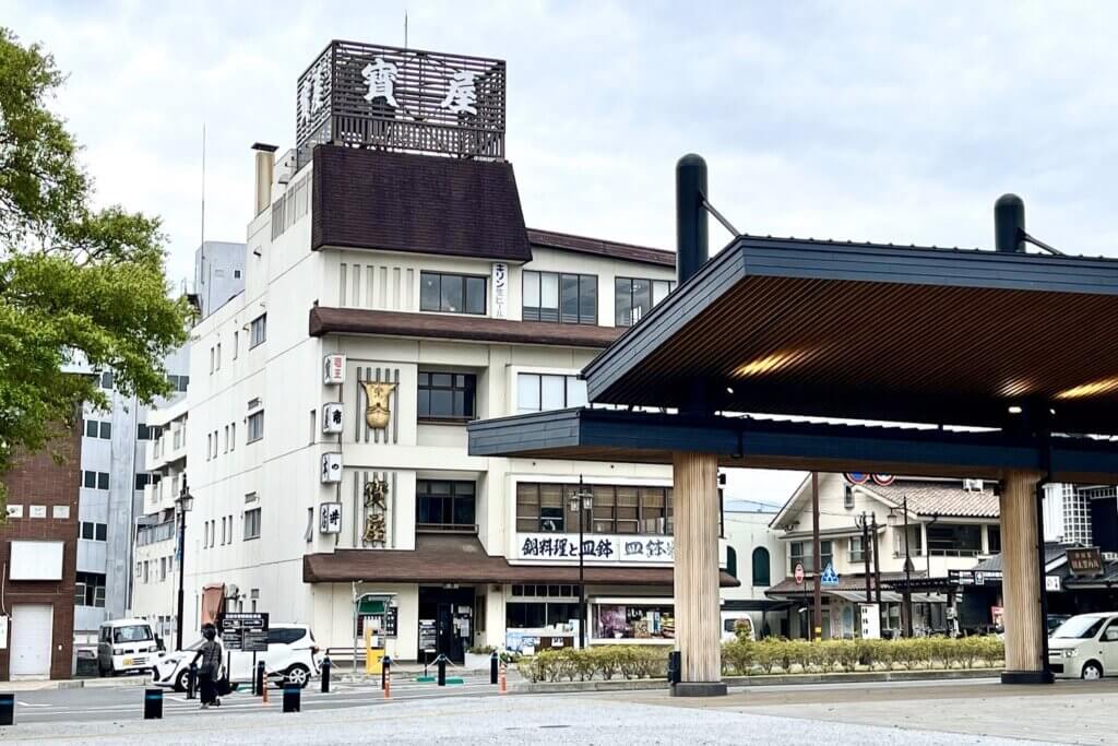日田駅前の老舗食堂寶屋本店