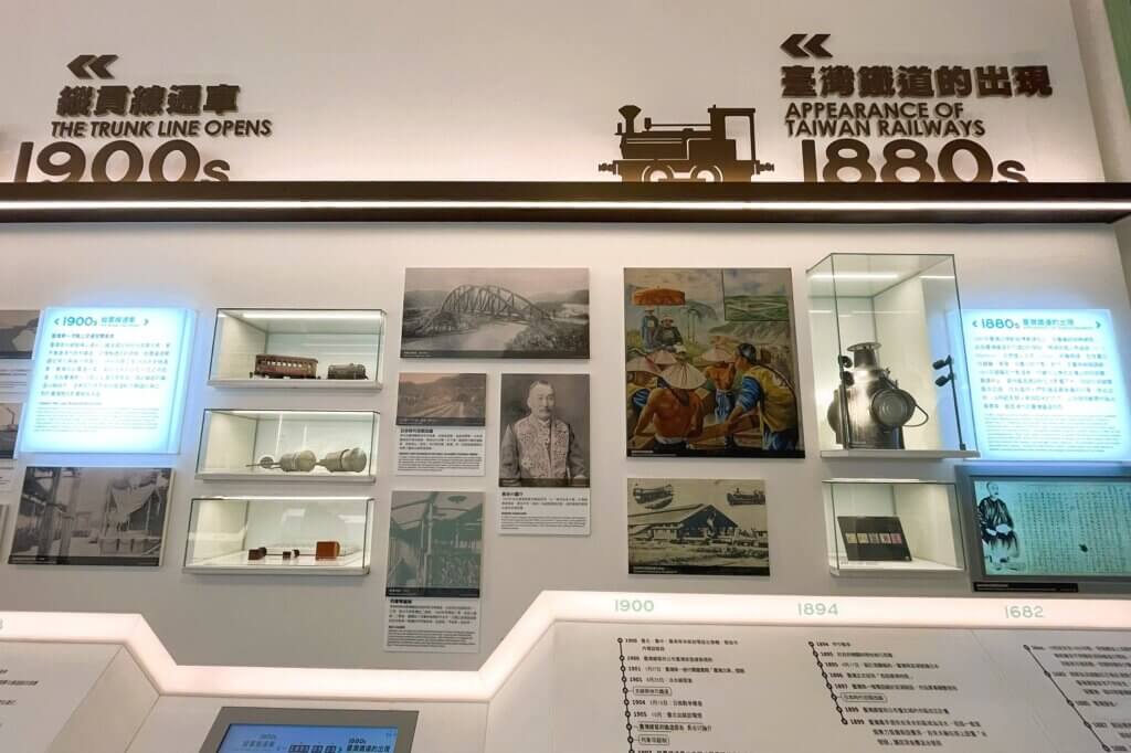 国立台湾博物館〈鉄道部パーク〉歴史資料