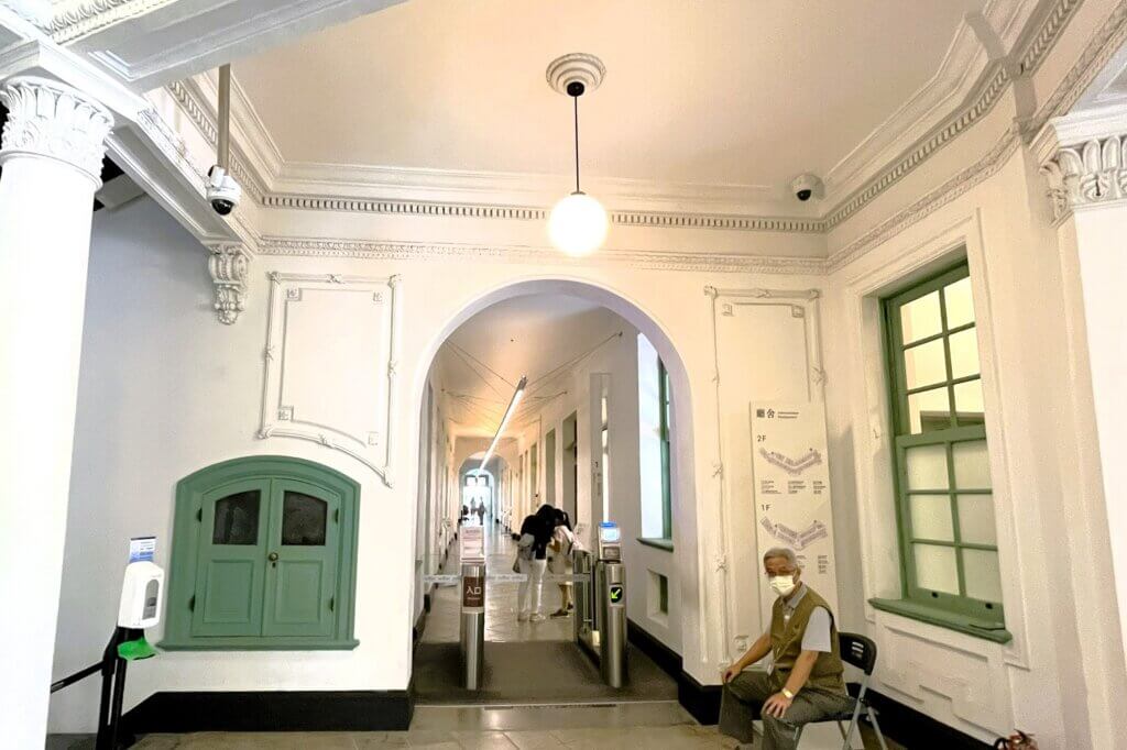国立台湾博物館〈鉄道部パーク〉1階