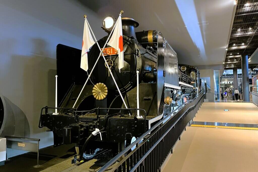 「C51形蒸気機関車」安定した性能により御召列車も牽引
