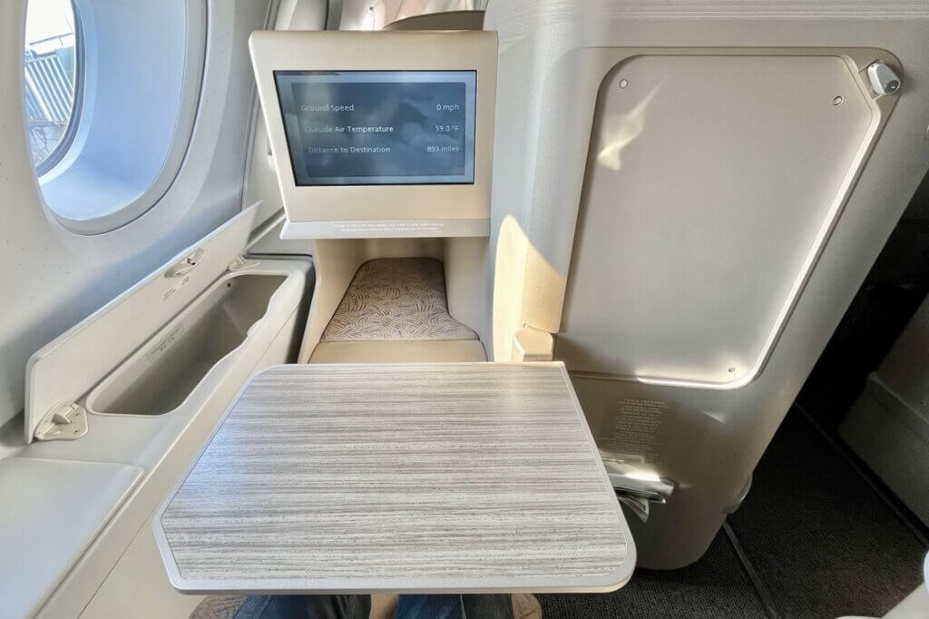 アシアナ航空A380-800ビジネスクラス座席