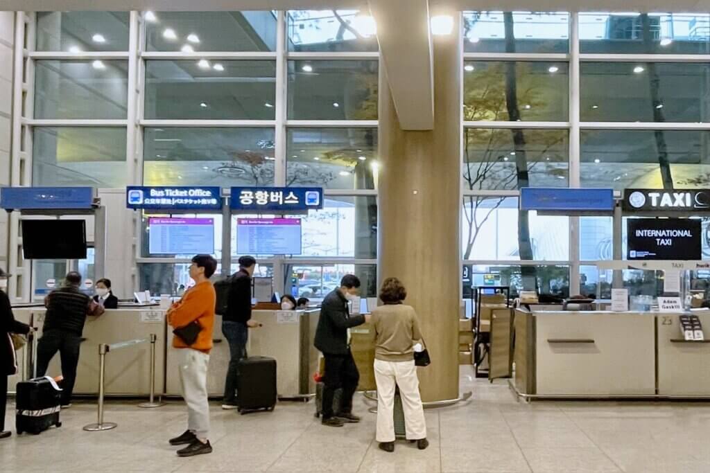 仁川国際空港第１ターミナル到着ロビー