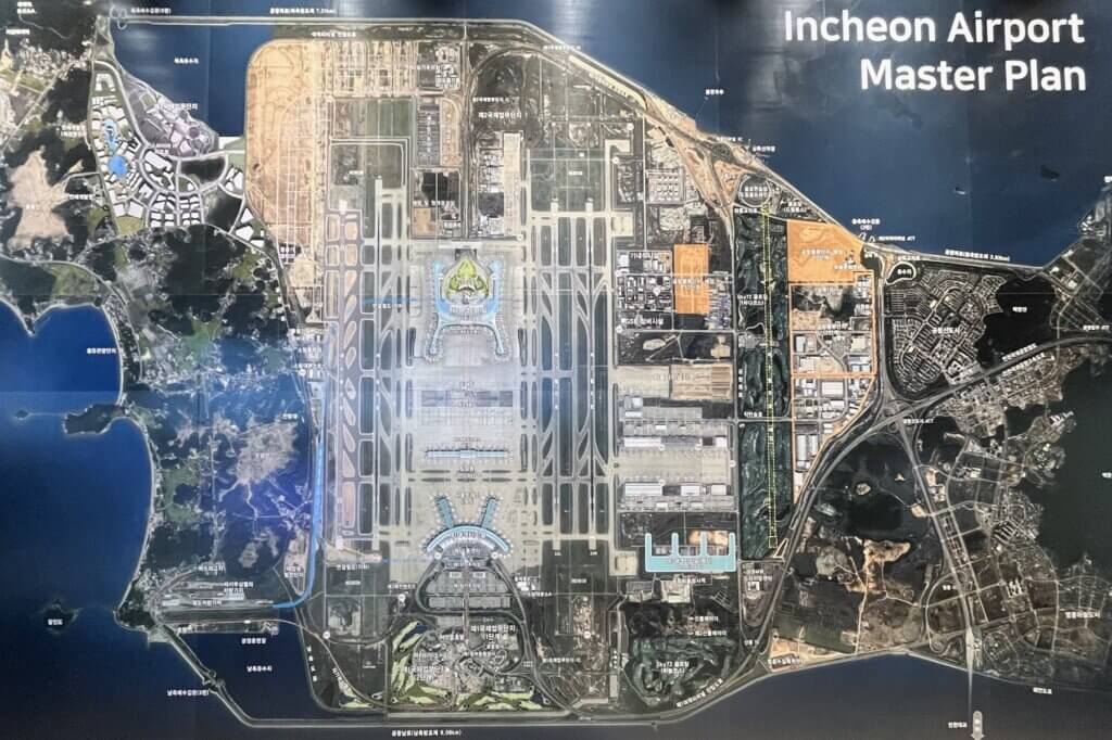 仁川国際空港地図