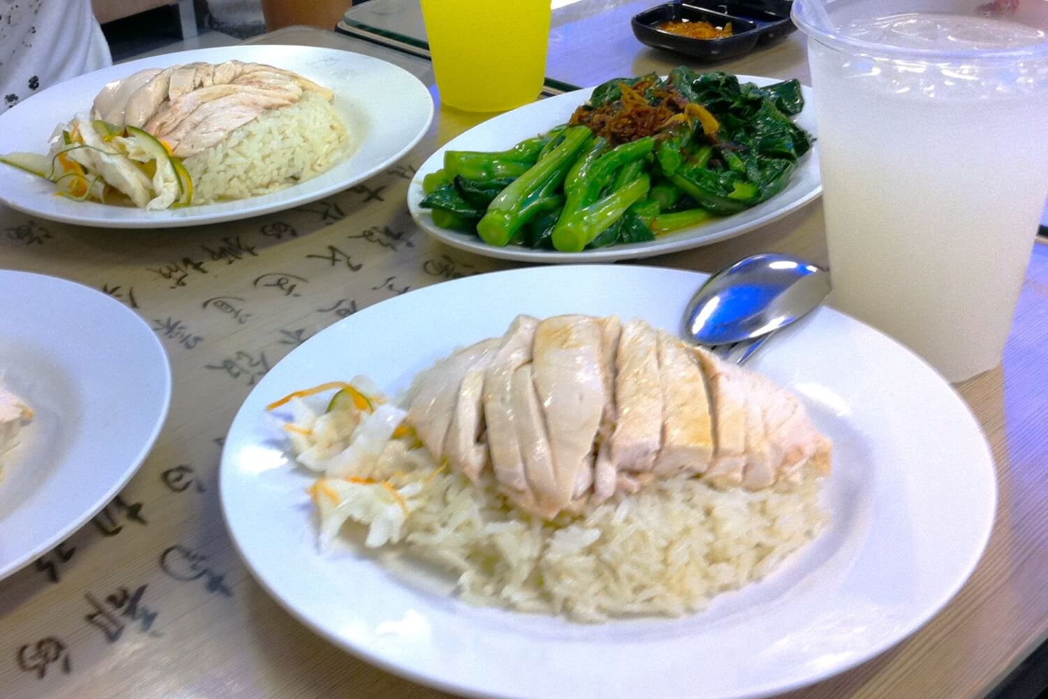 シンガポールチキンライス海南鶏飯