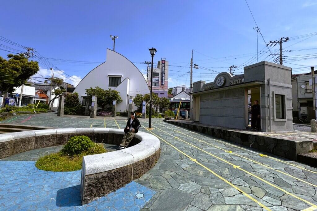 三崎港バス停