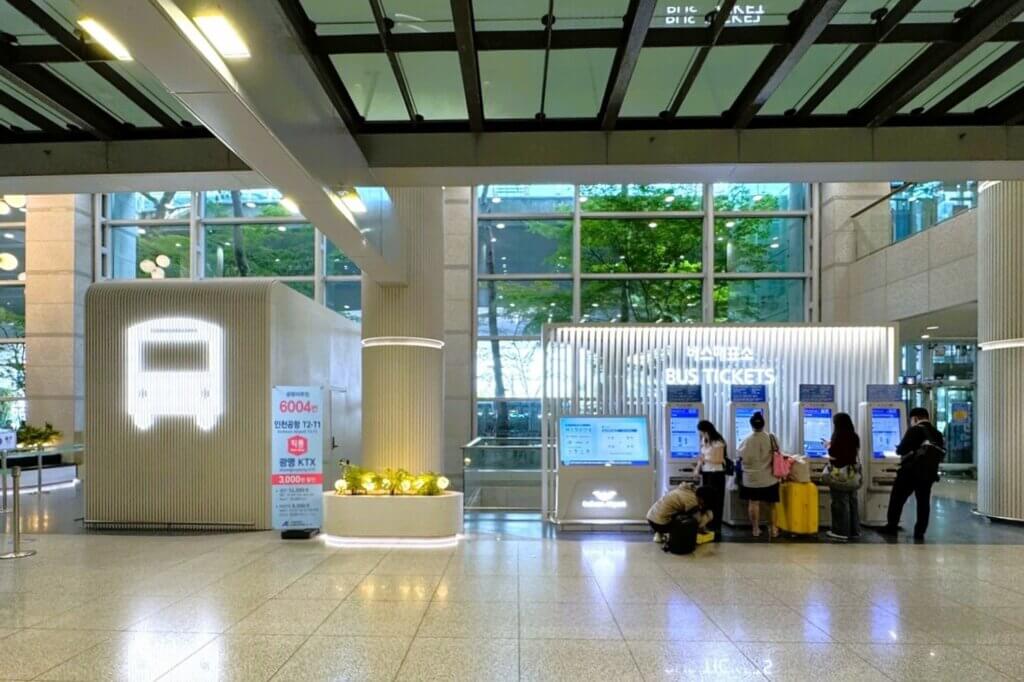 仁川空港リムジンバスチケット売場