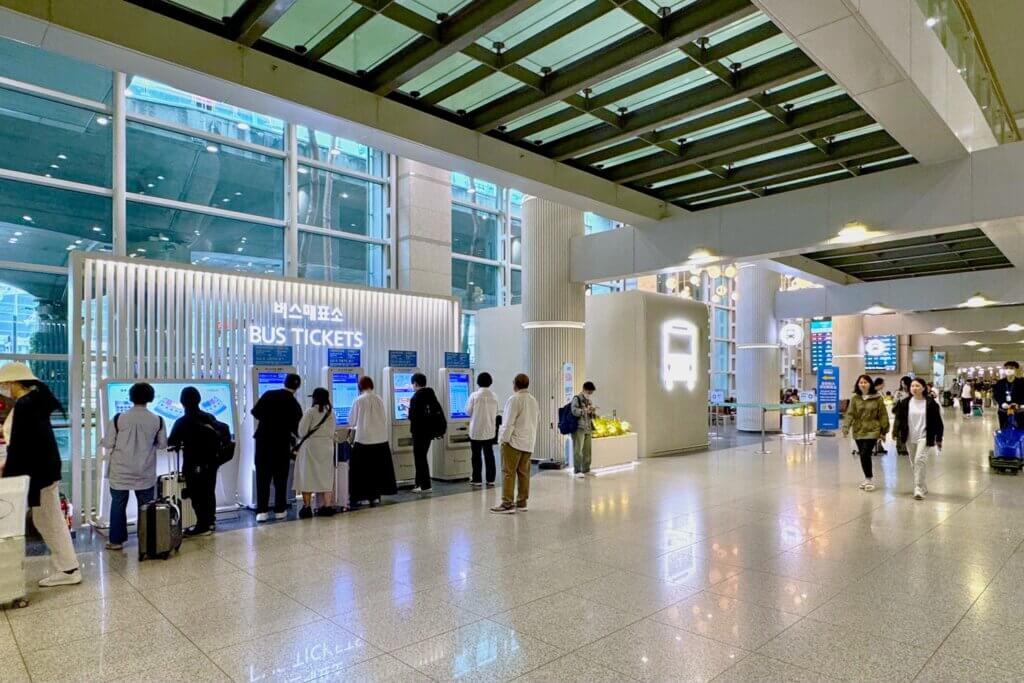 仁川空港リムジンバスチケット売場