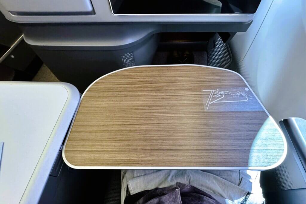 エバー航空ロイヤルローレルクラス（ビジネス）