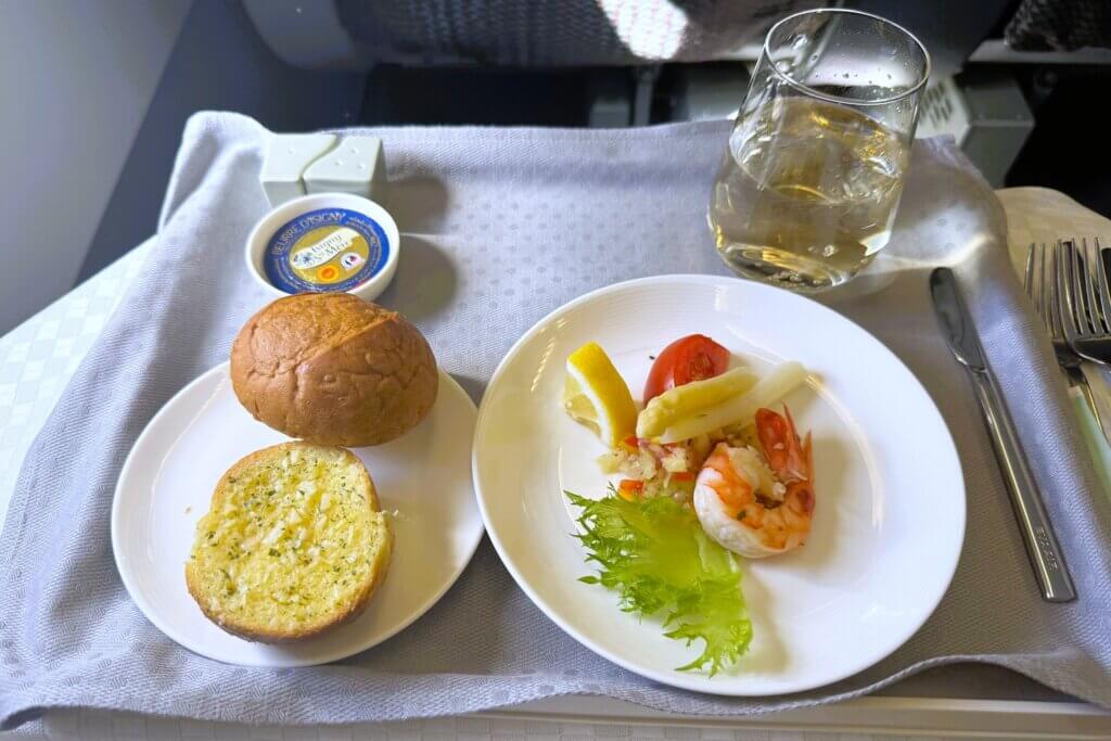 エバー航空ビジネスクラス