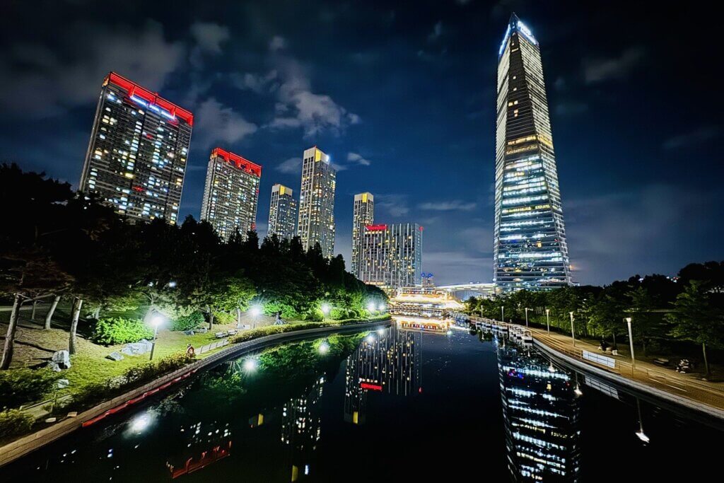 仁川･松島国際都市の夜景
