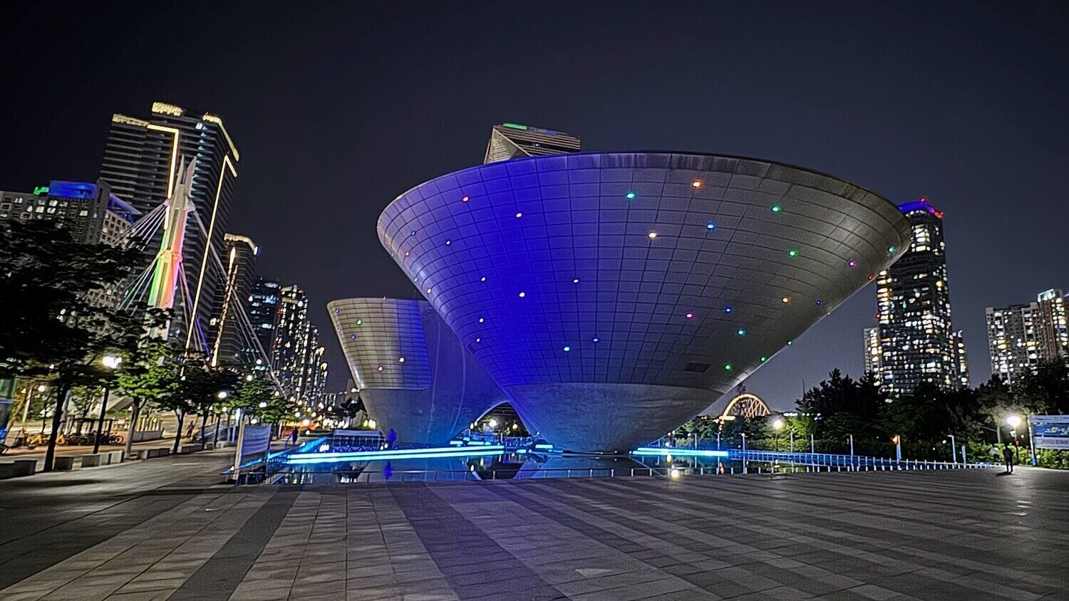 仁川・松島国際都市の夜景