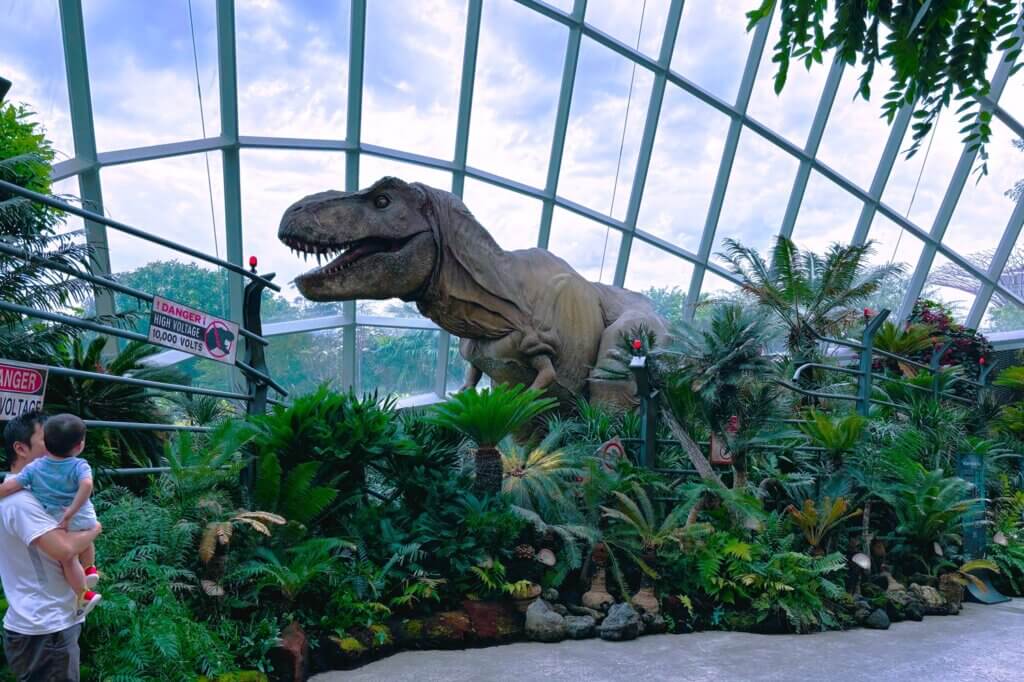 Cloud Forest and Flower Dome at Gardens by the Bay