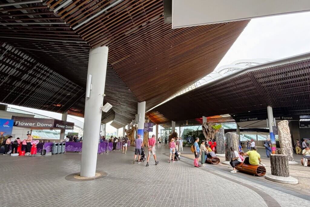 Cloud Forest and Flower Dome at Gardens by the Bay