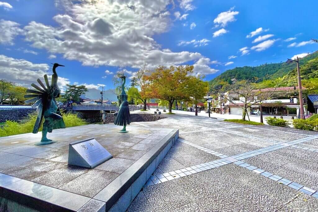 津和野鷺舞モニュメント広場