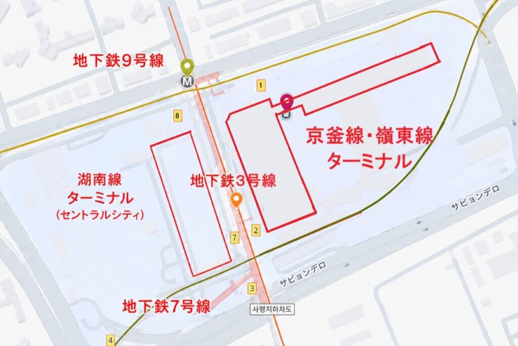 ソウル高速バスターミナル