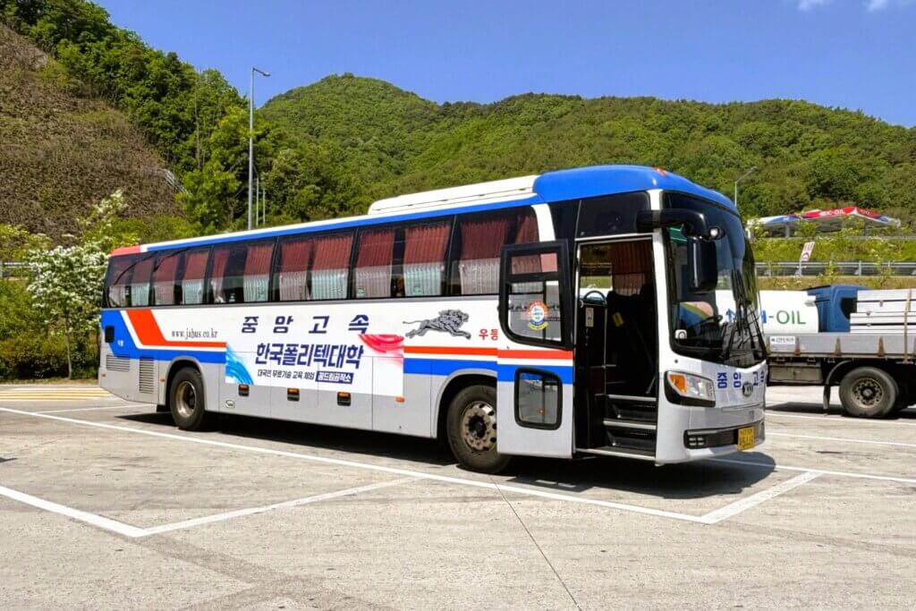 韓国の長距離バス