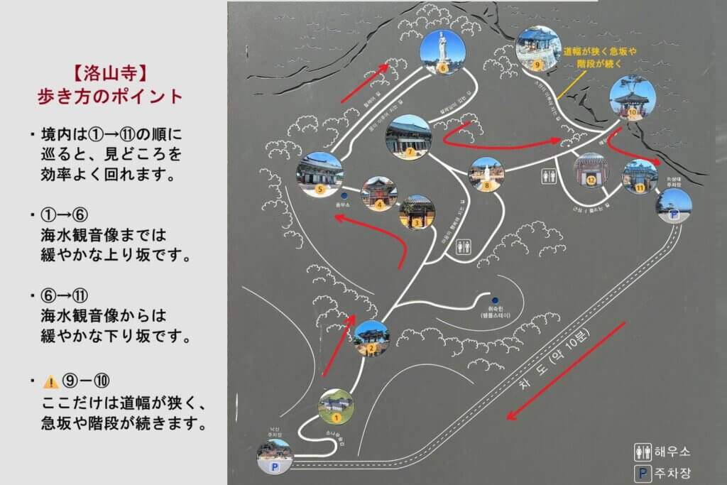 洛山寺マップ