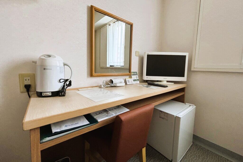 エースイン松本のシングルルーム