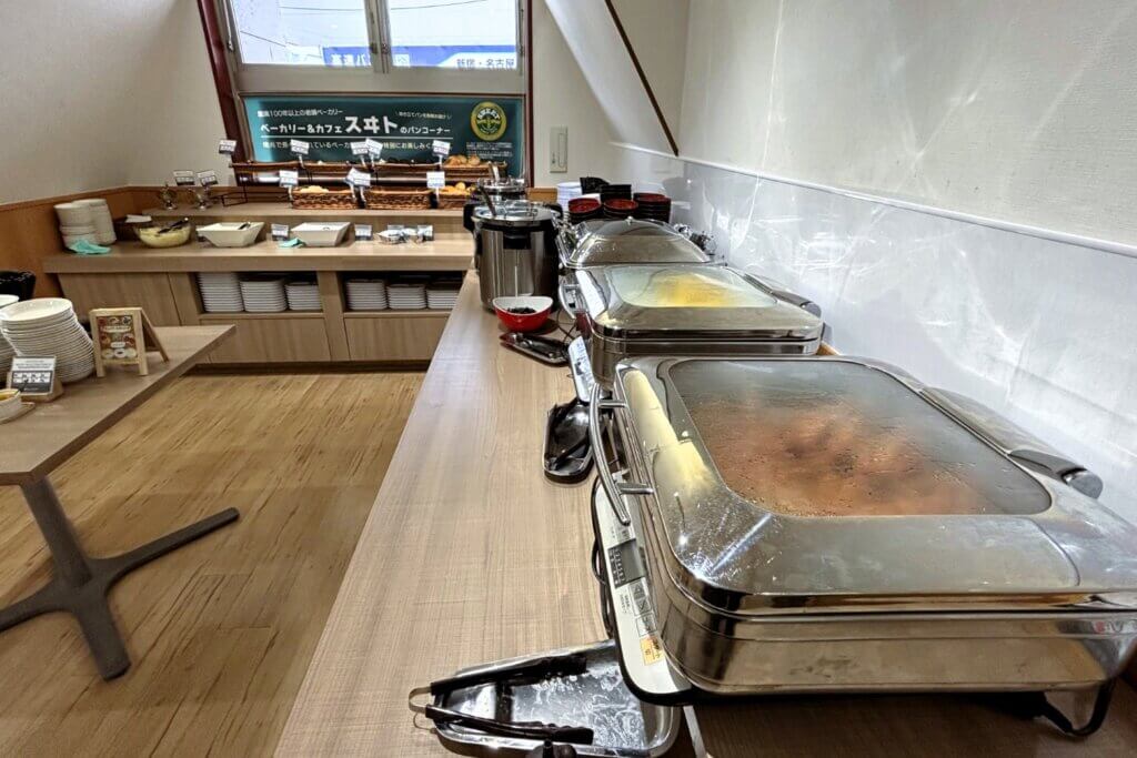 エースイン松本の無料朝食